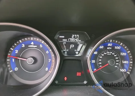 2013 Hyundai Elantra Gls из США, поврежденный, VIN 5NPDH4AE4DH180765